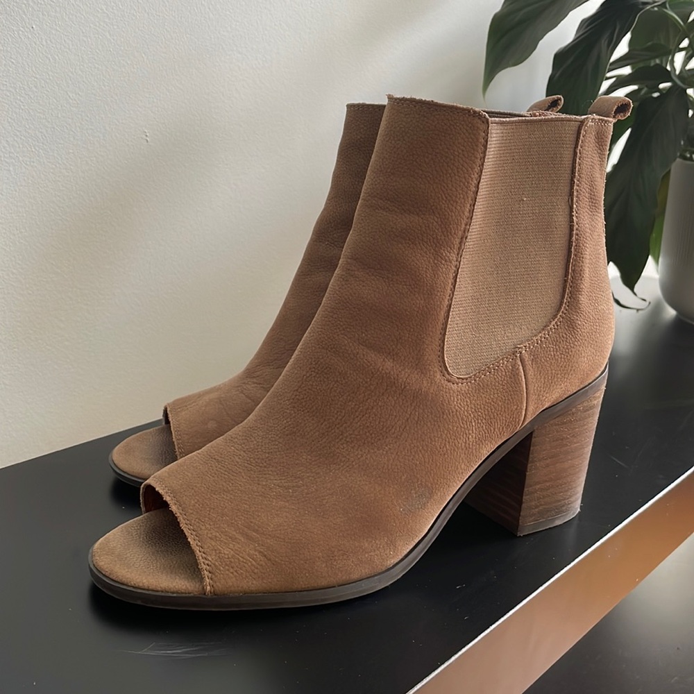 Open Toe Block Heels